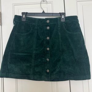 American Eagle stretch corduroy skirt